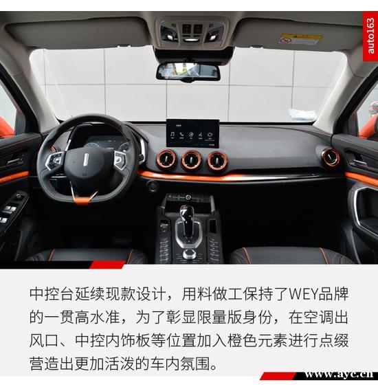 限量发售500台 网易实拍WEY VV5倾橙版