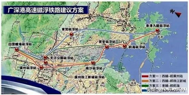 广州到深圳只需要20分钟？广深港最强的磁浮铁路即将动工