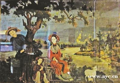 广州玻璃画 为世界添色彩