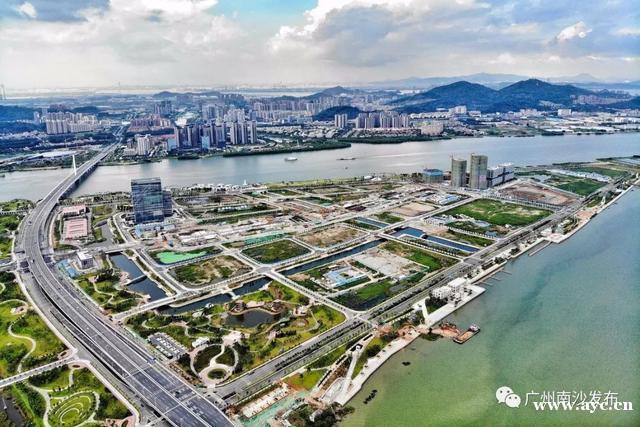 广州城市副中心核心渐成绿色智慧新城崛起