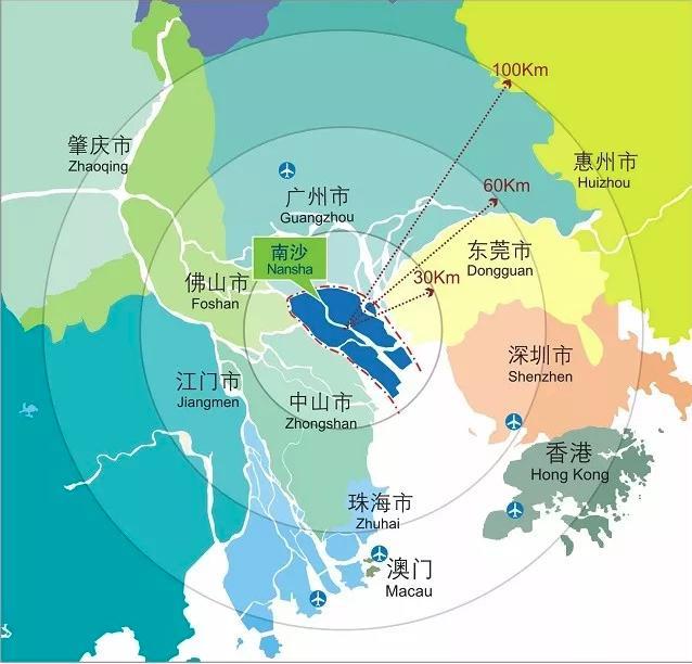 从大湾区两大标志性工程更名过程，看广州南沙发展前景