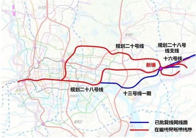 广州东部要建新火车站，5条地铁汇聚！未来部分广汕、赣深高铁从这始发