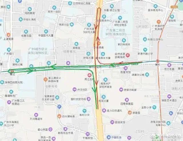 广州客村立交将进入第二阶段施工围蔽，蜀黍给您来指路