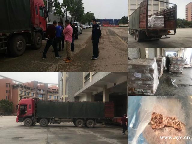 广州南沙警方多措并举连续出击 查获走私冻品124吨案值500万