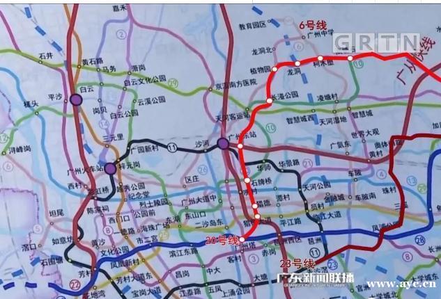 广州塔至萝岗到新塘，最神秘的广州地铁20号线站点预测