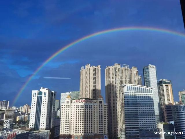 广州今天，再次惊现“双彩虹”，刷屏朋友圈