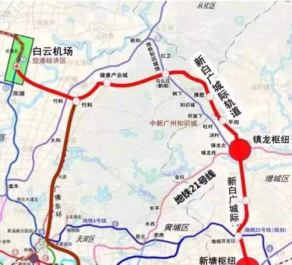 知识城南拓：广州东核心交通枢纽进入高光时刻