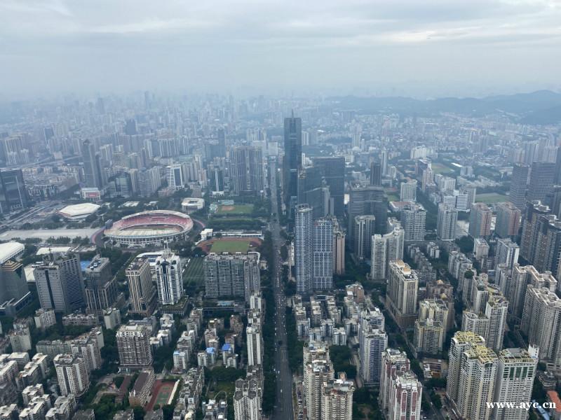 震撼！300米高空上俯瞰大美广州
