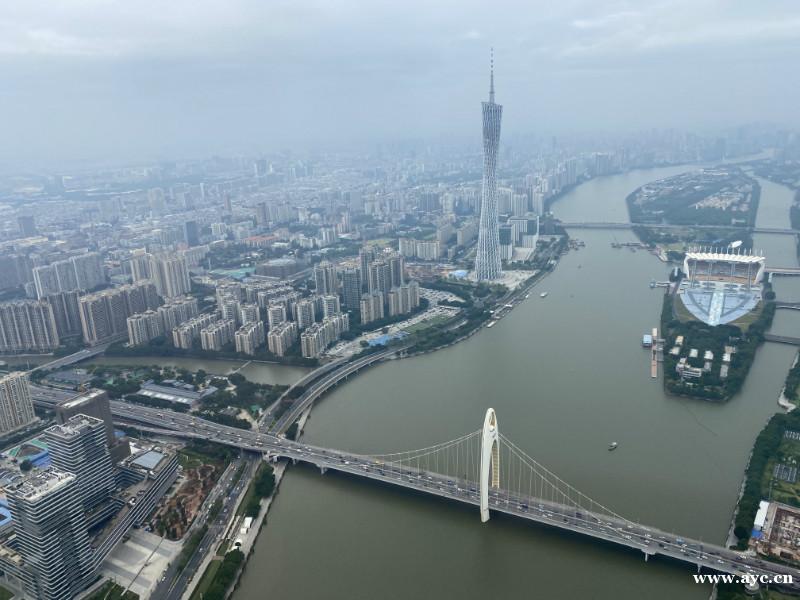 震撼！300米高空上俯瞰大美广州