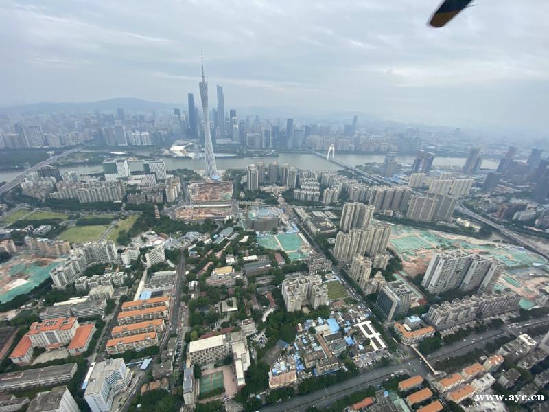震撼！300米高空上俯瞰大美广州