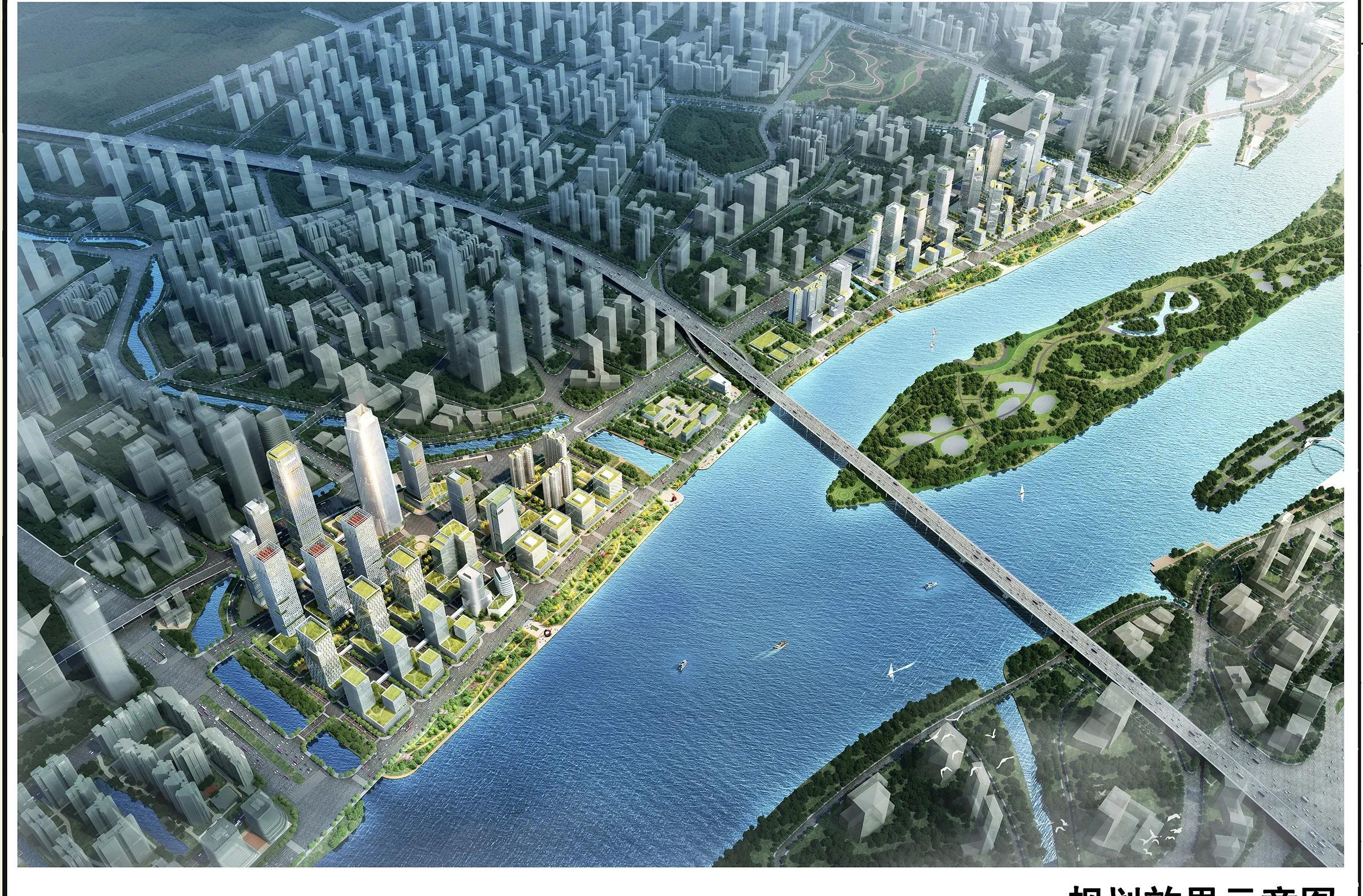 广州金融城应该跟深圳前海做为竞争来规划设计