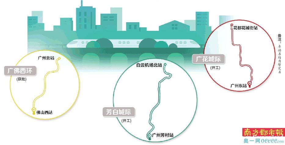 广州都市圈轨道交通建设提速