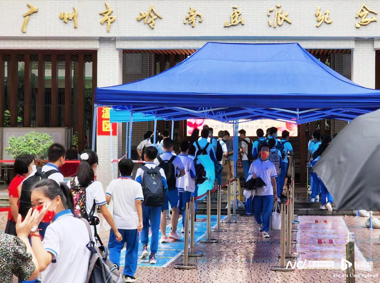 直击中考：广州考生破10万，填报普高志愿人数近五年最多
