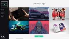 黑色瀑布流效果的摄影网站/企业网站/工作室建站 响应式网站 