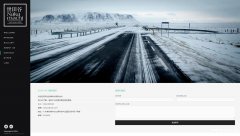 黑色瀑布流效果的摄影网站/企业网站/工作室建站 响应式网站 