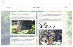 带视频背景的瀑布流响应式网站 自助建站 企业网站建设 品牌网