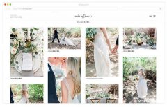 带视频背景的瀑布流响应式网站 自助建站 企业网站建设 品牌网