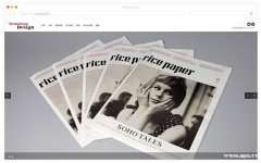 经典简洁的响应式网站 企业网站建设 自助建站 摄影网站建设 