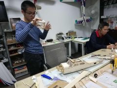 广州 创智航模培训班 航模拼装课程 今天开课了！
