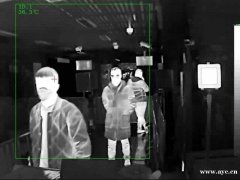 彩色红外快速热成像测温监控设备仪安装调试