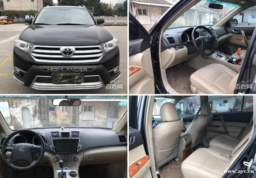 丰田 汉兰达 2013款 2.7 手自一体 紫金版7座 丰田 汉兰达 2013款 2.7 手自一体 紫金版7座