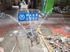 广州供水管漏水检测，供水管掉压检测，供水管安装维修