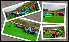 导游评价：光谷公司出游这有一个不错的拓展场地