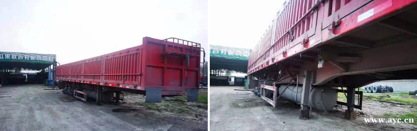 低价转让13米1.2正规一体侧翻半挂车 价格便宜 低价转让13米1.2正规一体侧翻半挂车 价格便宜