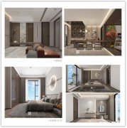 中冶逸景台｜自然舒适的现代风 广州艺工坊建筑装饰