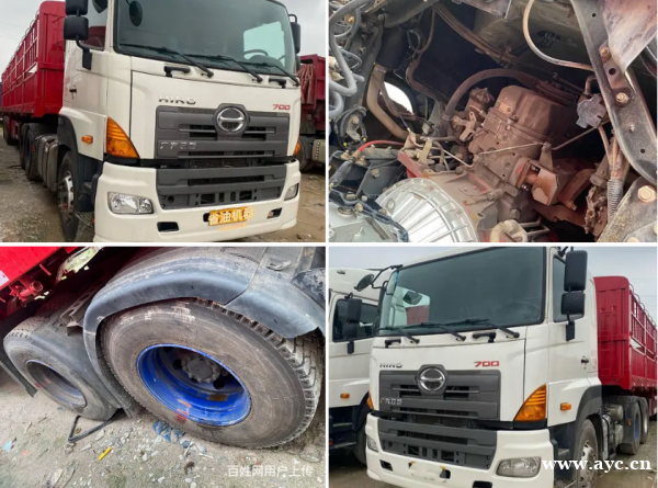 广汽日野 平头牵引车 420马力 广汽日野 平头牵引车 420马力