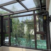 广州高层封阳台飘窗落地窗断桥铝隔音窗制作安装
