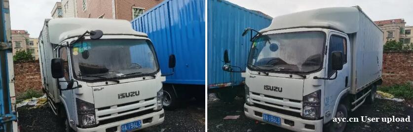 低价转让2017年五十铃KV600厢式货车 低价转让2017年五十铃KV600厢式货车