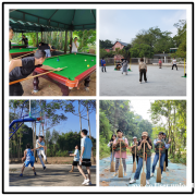 花都区周边有可以打篮球桌球或钓鱼的农庄吗