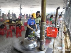 深圳宝安休闲户外野炊烧烤做团建来田中园农家乐