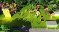 儿童游乐设备 户外儿童乐园 游乐设施专业生产厂家 蓝迪熊