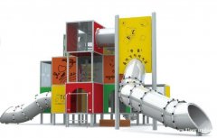 儿童乐园游乐设备 户外组合滑梯生产厂家 上海蓝迪熊 可定制