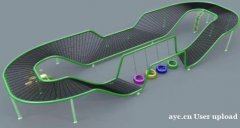 儿童攀爬网游乐设备 儿童乐园攀爬网游乐设施厂家 蓝迪熊