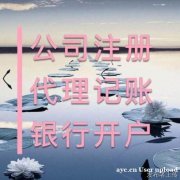 代理记账低至1500一年公司注册注销变更办理