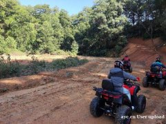 广州帽峰山生态园山地越野车