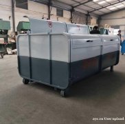 勾臂金属大型垃圾箱 山东智行环卫 厂家直销 质量保障