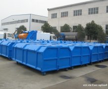 勾臂金属大型垃圾箱 山东智行环卫 厂家直销 质量保障