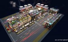 凯旋集装箱 集装箱街边售卖亭 集装箱厂家 款式多样 美观耐用