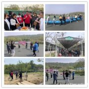 搞笑了洪山团建拓展不实惠睁大眼睛被打醒了吧