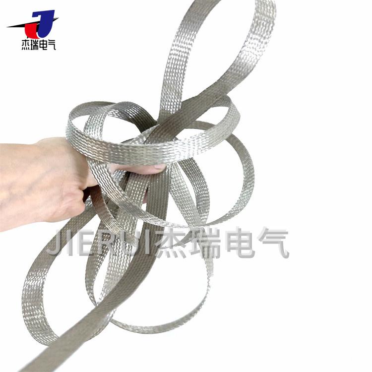 镀锡铜编织线 伸缩编织屏蔽网套 防波套 扁平铜带 镀锡铜编织线 伸缩编织屏蔽网套 防波套 扁平铜带