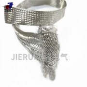 杰瑞TZX-12镀锡铜编织网管 防波套管 斜纹交叉编织金属伸