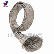 杰瑞TZX-12镀锡铜编织网管 防波套管 斜纹交叉编织金属伸
