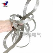 镀锡铜编织线 伸缩编织屏蔽网套 防波套 扁平铜带