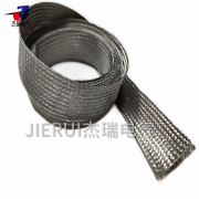 供应304不锈钢编织带 金属屏蔽网管 可伸缩线束保护套