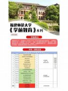 福建师范大学助学自考学前教育专业本科学历报考