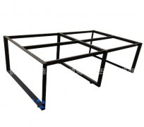 厂家供应办公桌钢架 办公桌钢架钢脚批发 海之洋五金制品厂